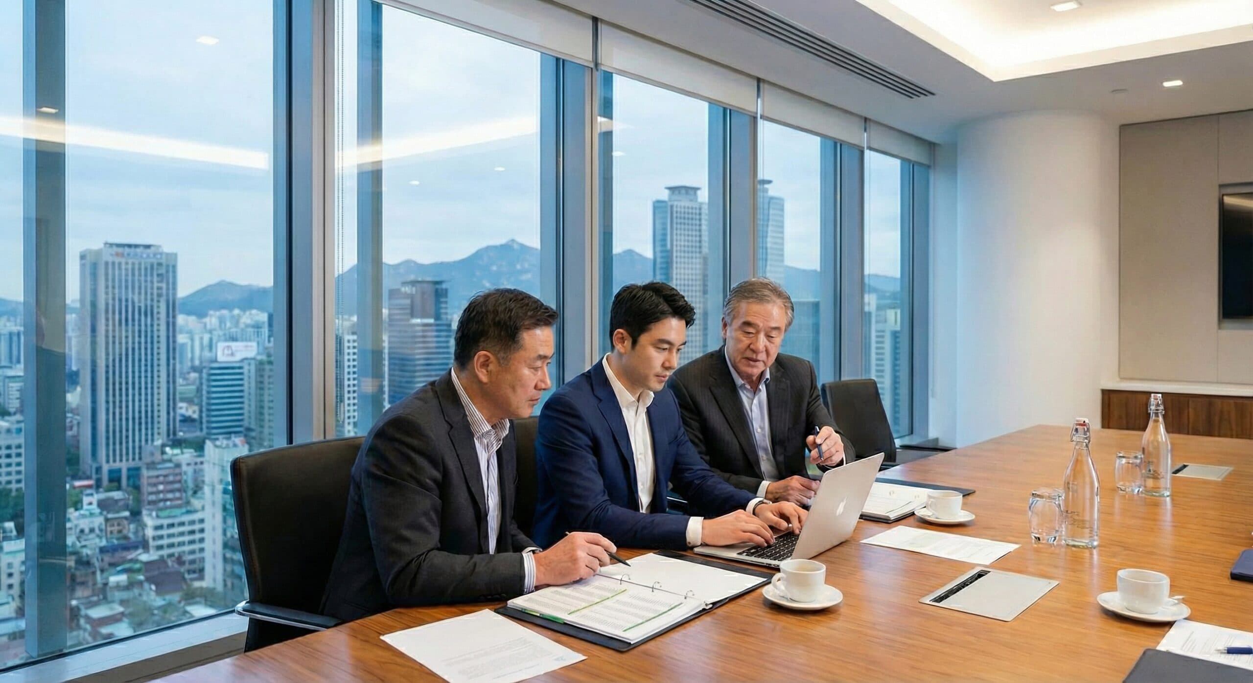 청년창업 관련 전문가와 절세 전략을 수립하는 모습