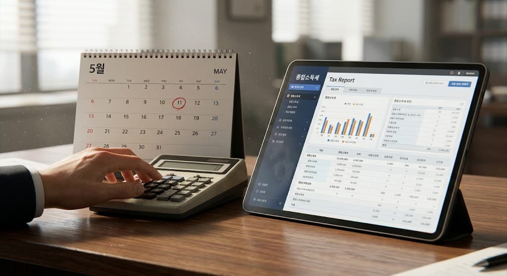 종합소득세 신고기간 일정 안내 이미지