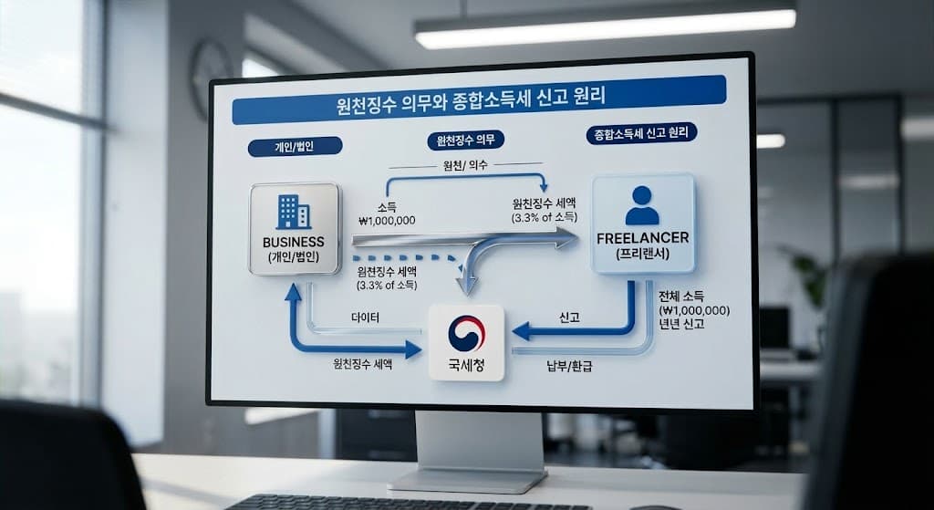 3.3 종합소득세 원천징수의 구조와 신고 원리
