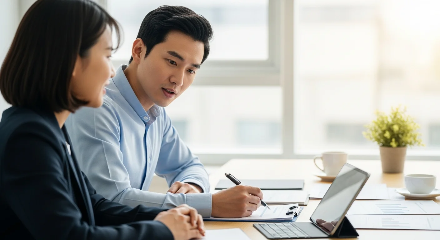 프리랜서 세무 상담 장면