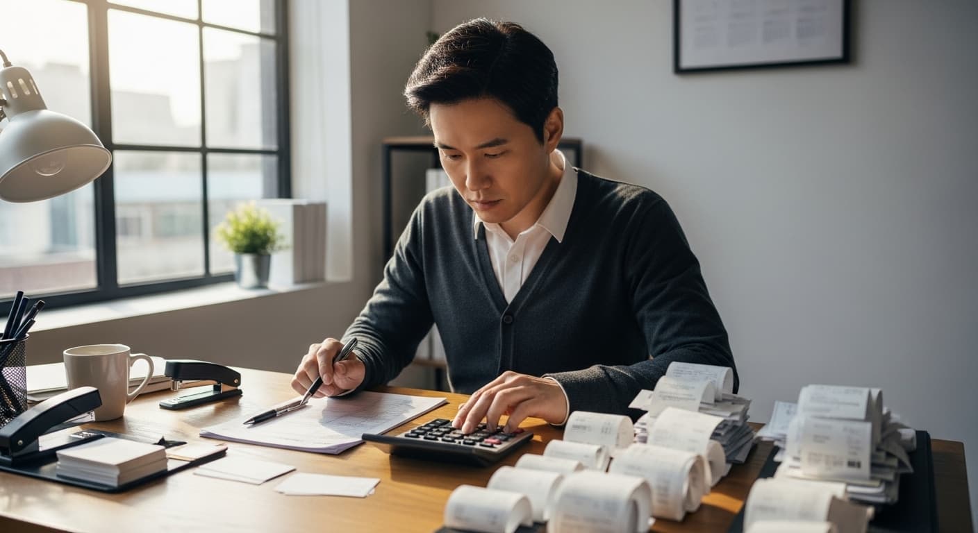 사업자 부가세 신고 작업