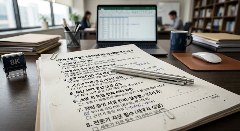 부가세 소멸 전 반드시 확인해야 하는 체크포인트 분석 보고서
