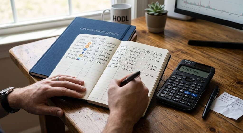 매매 이력 장부와 계산기