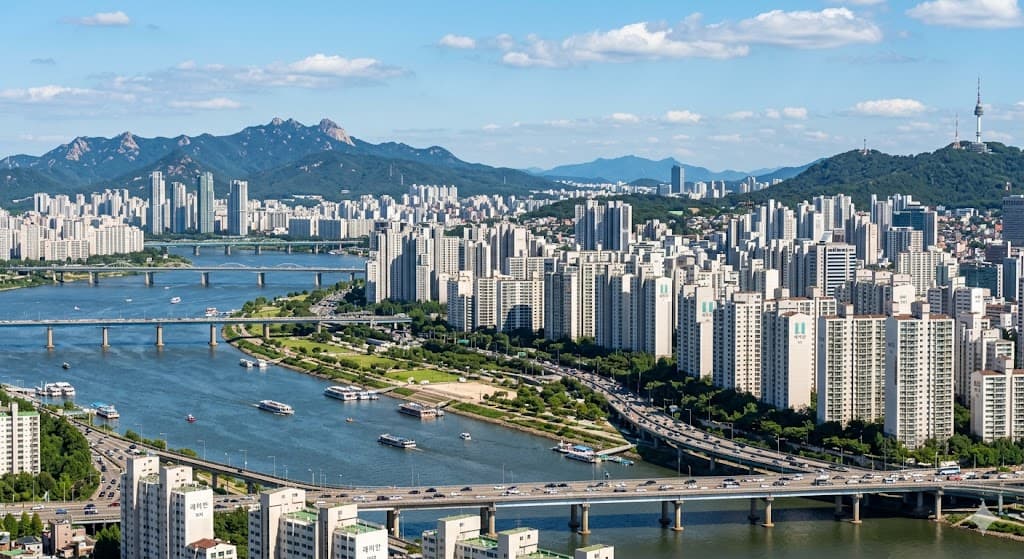 증여 대상이 되는 고급 아파트 전경