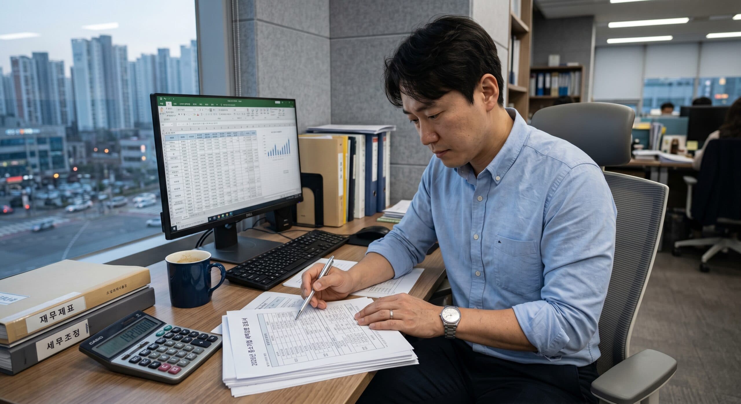 중소기업 세액감면 혜택을 분석하는 세무 전문가